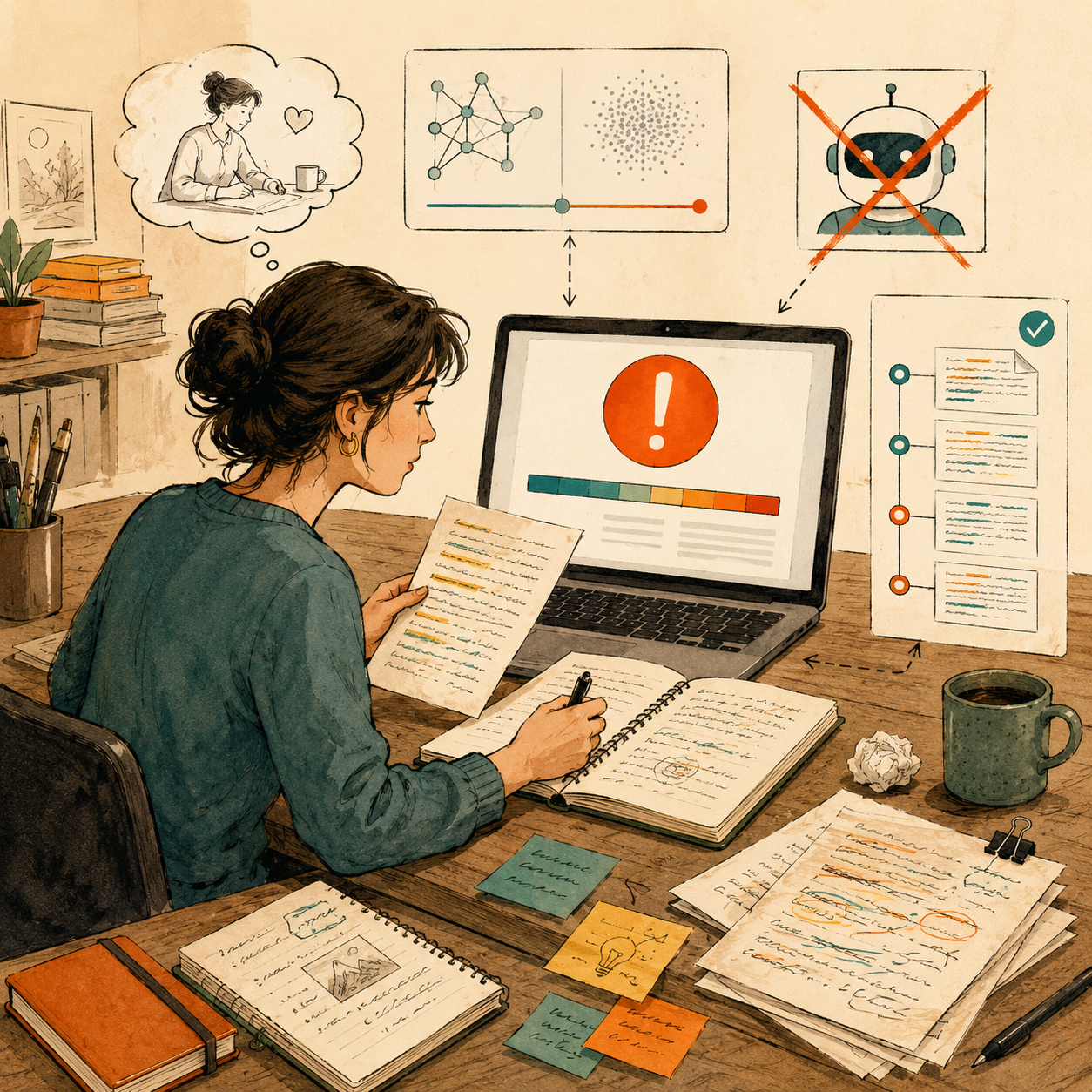 AI Detector False Positives in 2026: Why Scores Aren't Proof